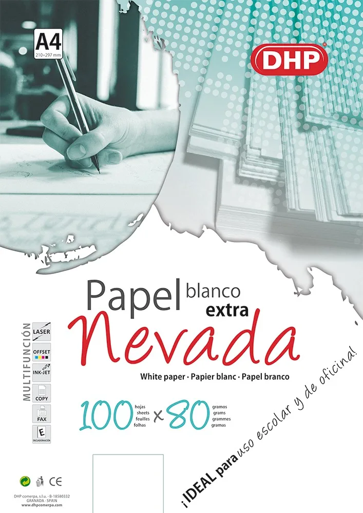 Papel 80 g/m² "Nevada"