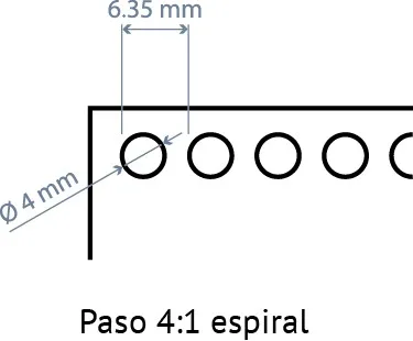 Peine 4:1 redondo MG 360 E