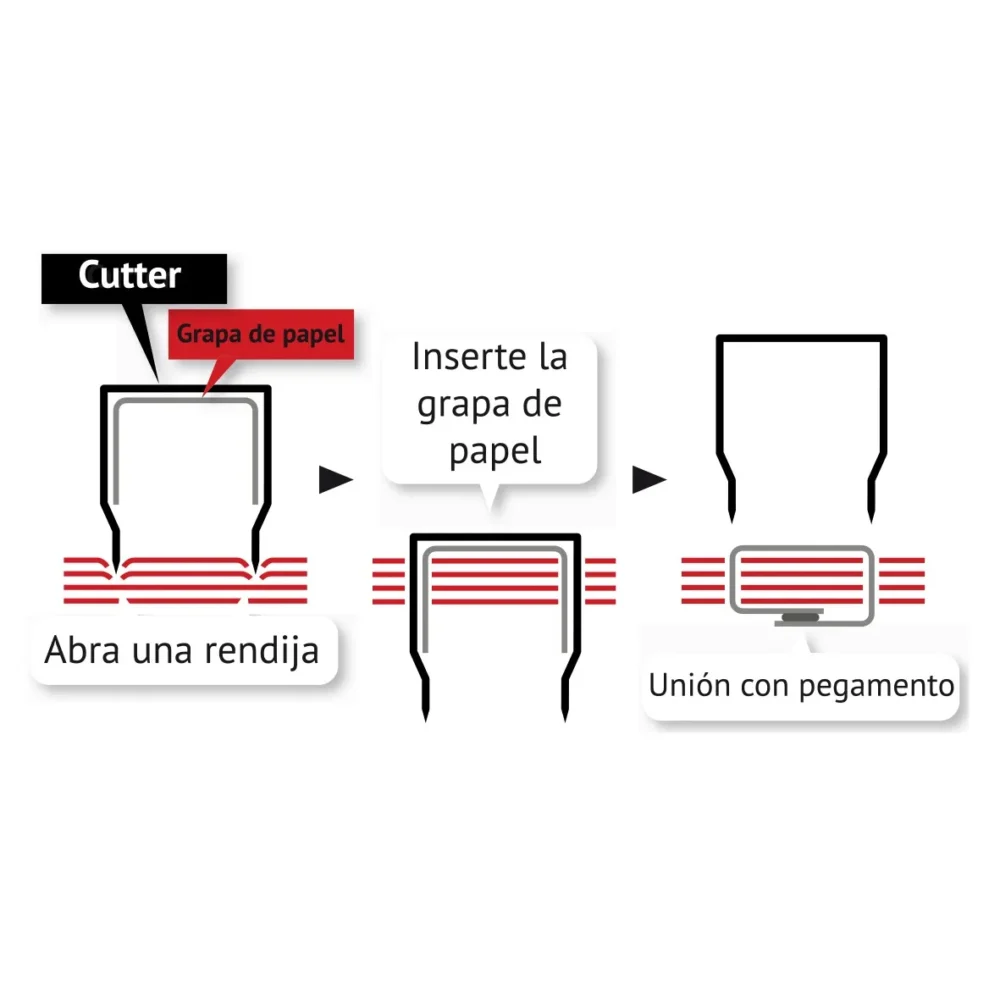 Grapadora MAX PH-16DS grapas de papel