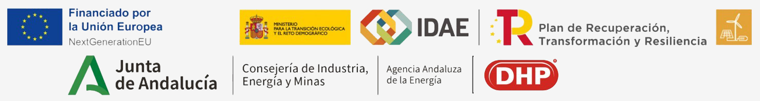 logo subvención placas solares fondo gris